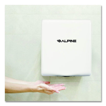 Willow Commercial 120V Automatic Hand Dryer, 3.93 x 11.25 x 12.63, White