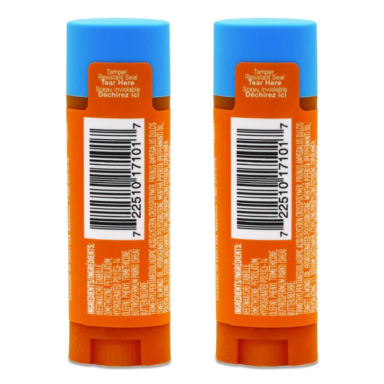 Lip Repair Cooling Lip Balm, 0.15 oz Stick, 2/Pack