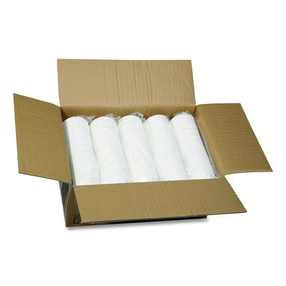 EarthChoice PFAS-Free Compostable Soup Cup Lid, For 8 oz to 16 oz Soup Cups, 4" Diameter, White, Sugarcane, 500/Carton