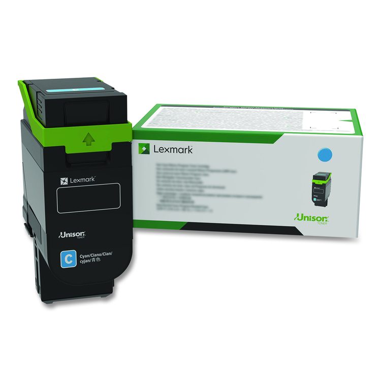 75M10C0 Toner, 2,000 Page-Yield, Cyan