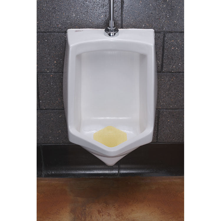 Wave 3D Urinal Deodorizer, Citrus Scent, Yellow, 10/Box