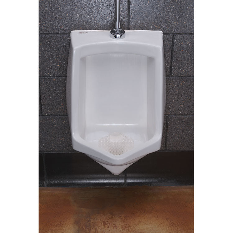 Wave 3D Urinal Deodorizer, Honeysuckle Scent, Clear, 58 g, 10/Box, 6 Boxes/Carton