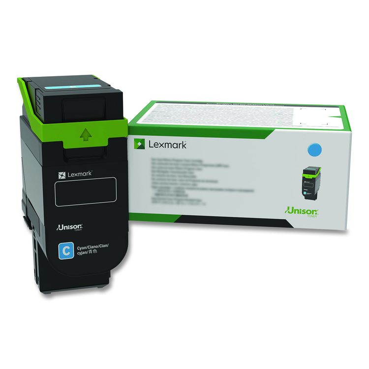 75M1HC0 Toner, 8,800 Page-Yield, Cyan