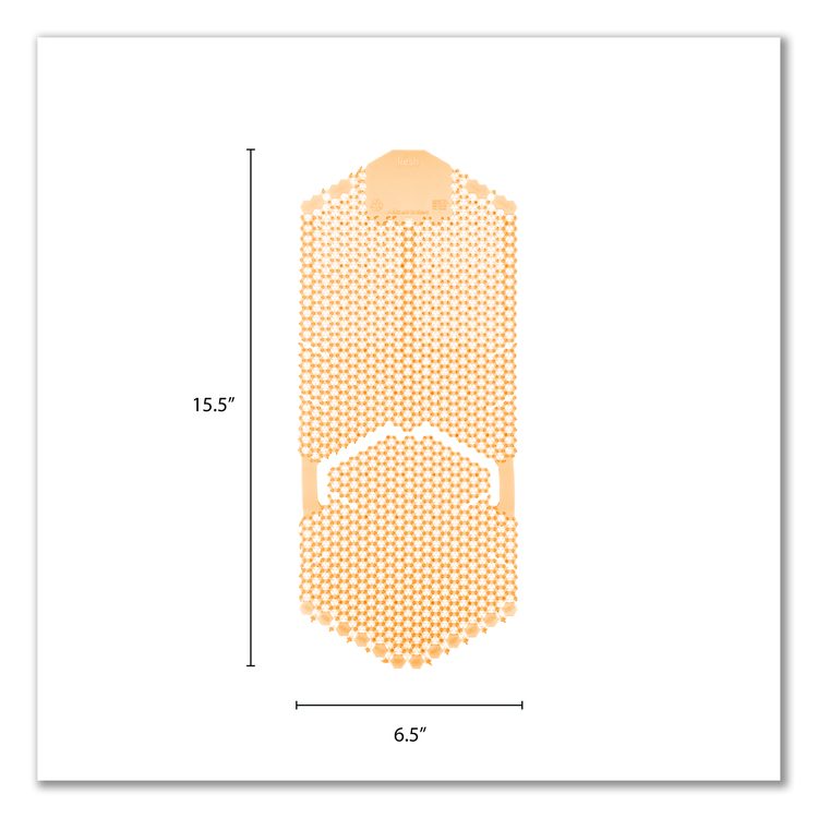 Tsunami, Urinal Screen, Summer Sunshine Scent, Yellow, 5.22 oz, 6/Carton