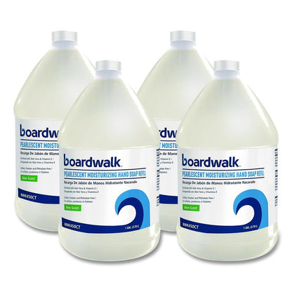 Pearlescent Moisturizing Liquid Hand Soap Refill, Aloe Scent, 1 gal Bottle, 4/Carton