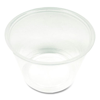 Souffle/Portion Cups, 4 oz, Plastic, Translucent, 2,500/Carton