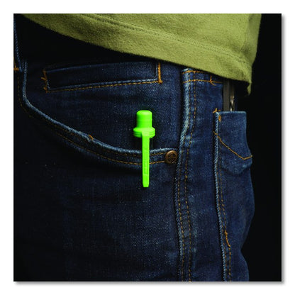 6-Way Pen-Style Screw/Nut Driver, Phillips/Slotted Bits, Metric Sockets, 5.38" Long, Black/Green, Green/Clear, 4/Pack