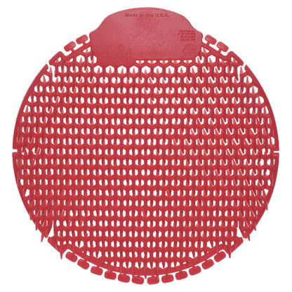 Slant7 with Terminator Urinal Screen, Forest Scent, Red, 30/Carton