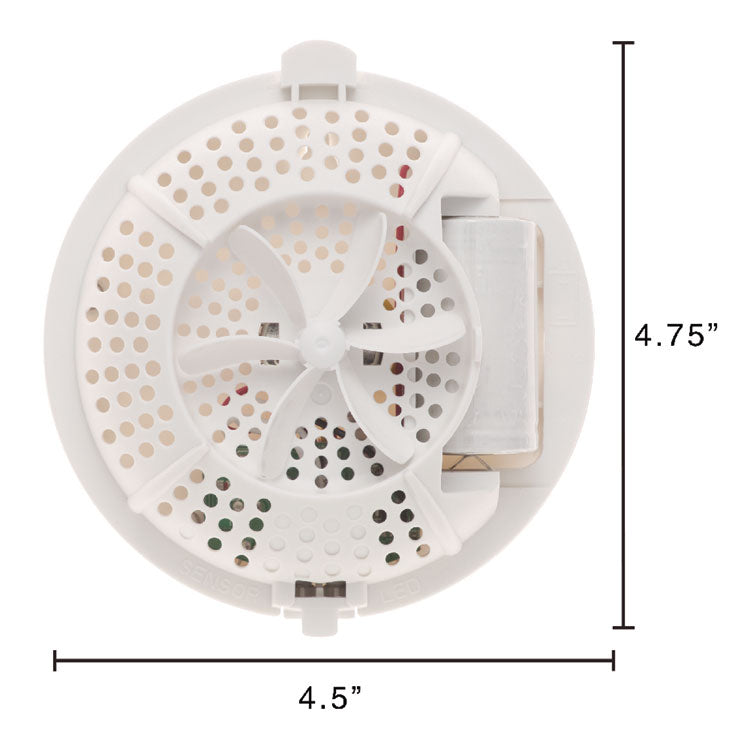 Easy Fresh Dispenser, 4.75 x 4.75 x 1.5, White, 12/Carton
