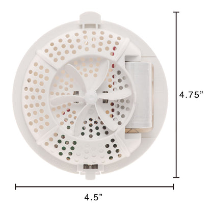Easy Fresh Dispenser, 4.75 x 4.75 x 1.5, White, 12/Carton