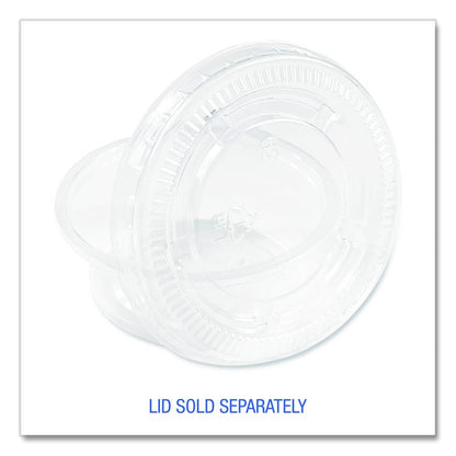 Souffle/Portion Cups, 1.5 oz, Plastic, Translucent, 2,500/Carton