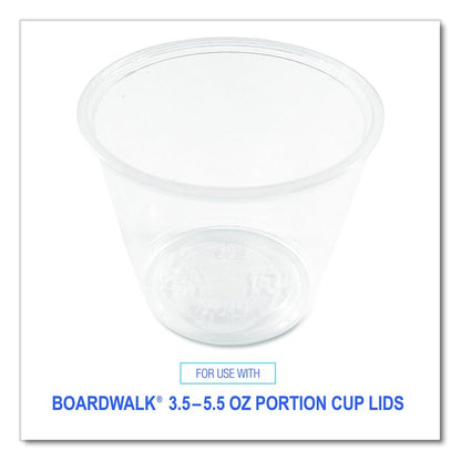 Souffle/Portion Cups, 5.5 oz, Plastic, Translucent, 2,500/Carton