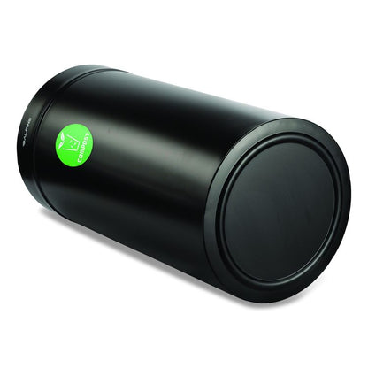 27 Gallon Black Stainless Steel Compost Can