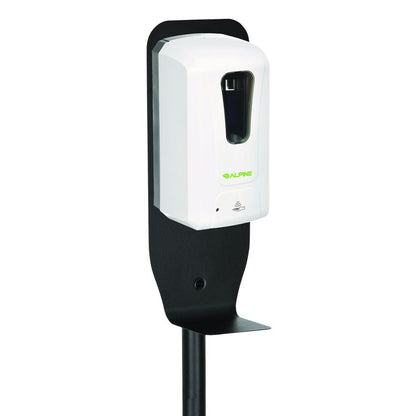 Automatic Foam Hand Sanitizer/Soap Dispenser with Floor Stand, 40 oz, 4.48 x 6 x 45, White