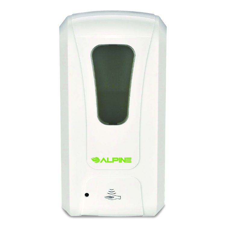 Automatic Foam Hand Sanitizer/Soap Dispenser with Floor Stand, 40 oz, 4.48 x 6 x 45, White