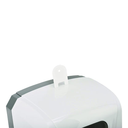 Wall Mount Automatic Gel Hand Sanitizer/Soap Dispenser with Drip Tray, 40 oz, 4.48 x 6 x 18.1, White