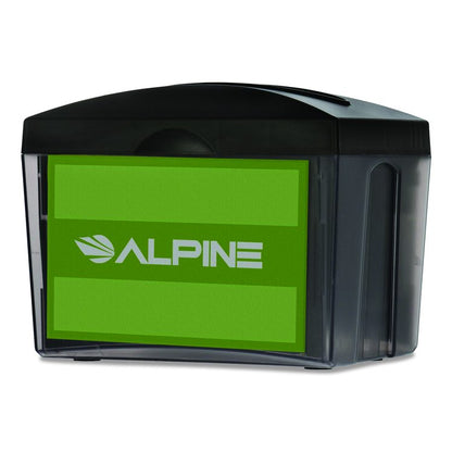 Interfold Table Top Dispenser Napkin Holder, 5.9 x 8 x 6.5, Black