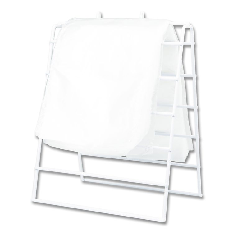 Get Reddi Saddle Pack Poly Food Portion Bags, Fold-Top Closure, 0.5 mil, 6.5" x 7", Clear, 2,000/Carton
