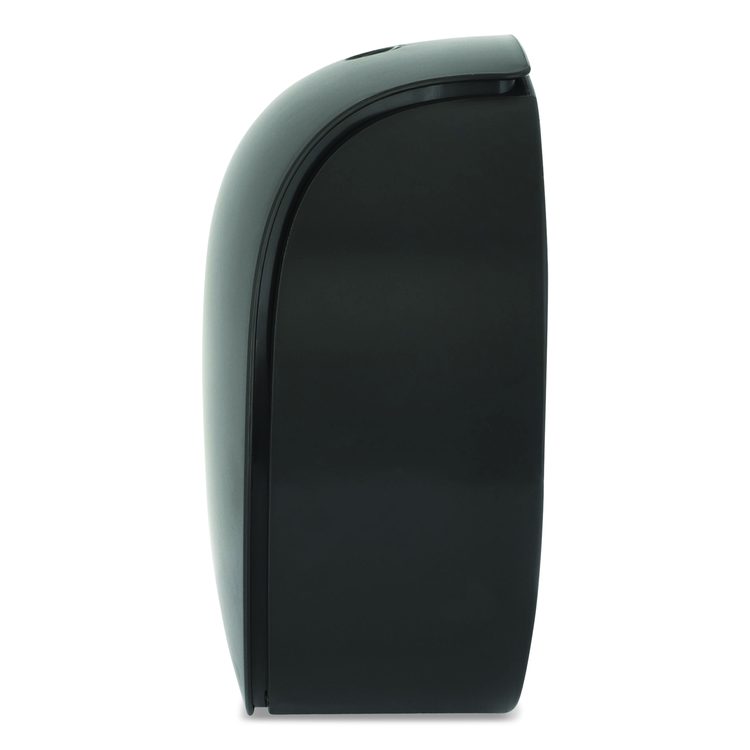 Plastic Single Roll Jumbo Toilet Paper Dispenser, 5.3 x 11.5 x 11.7, Gray