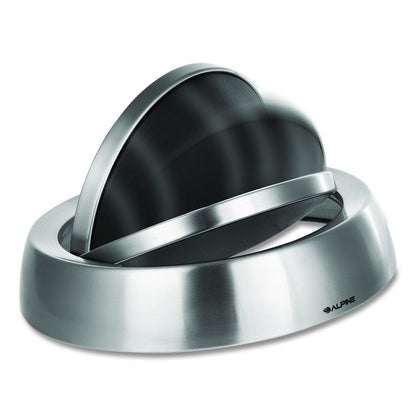 17 Gallon Stainless Steel Indoor Compost Receptacle with Swivel Lid