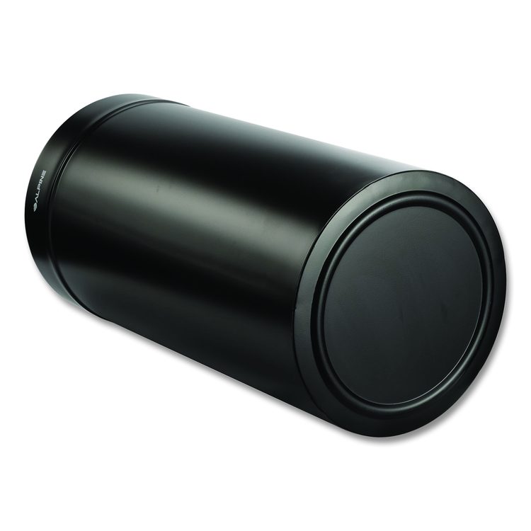 27 Gallon Stainless Steel Commercial Indoor Trash Can, Black