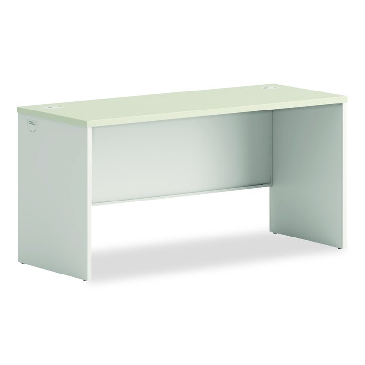 38000 Series Desk Shell, 60" x 24" x 30", Light Gray/Silver