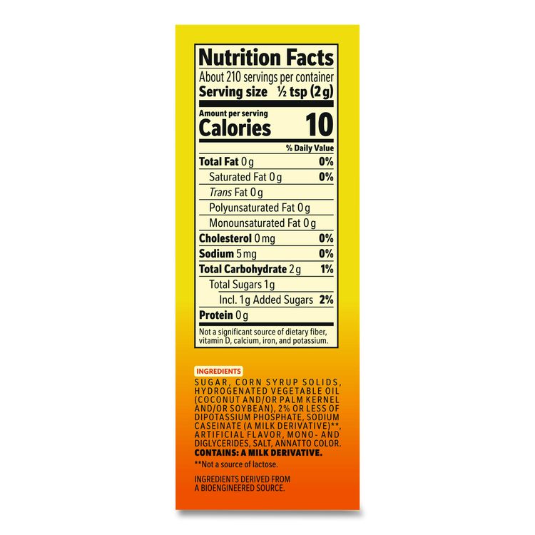 Non-Dairy Powdered Creamer, Hazelnut, 15 oz Canister, 12/Carton