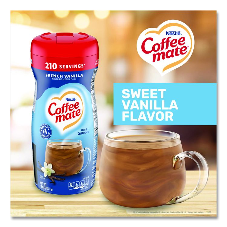 French Vanilla Powdered Creamer, 15 oz. Canister
