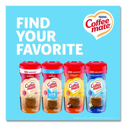 Non-Dairy Powdered Creamer, French Vanilla, 15 oz Canister, 12/Carton