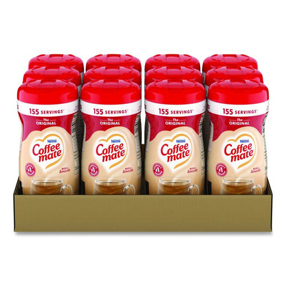 Non-Dairy Powdered Creamer, Original, 11 oz Canister, 12/Carton
