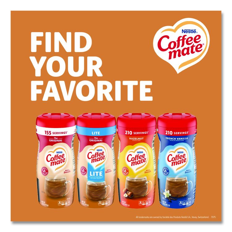Powdered Creamer, Original Lite, 11 oz Canister