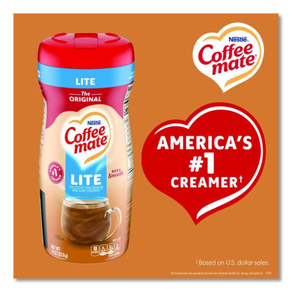 Powdered Creamer, Original Lite, 11 oz Canister, 12/Carton