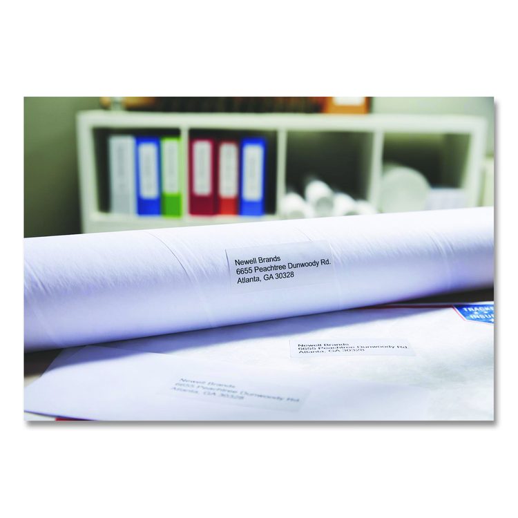 LabelWriter Address Labels, 1.4" x 3.5", White, 260 Labels/Roll, 2 Rolls/Pack