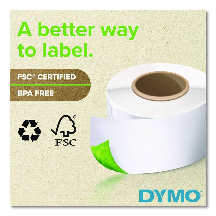 LabelWriter Shipping Labels, 4" x 6", White, 220 Labels/Roll