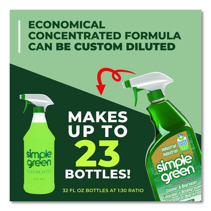 Industrial Cleaner and Degreaser, Concentrated, 24 oz Spray Bottle