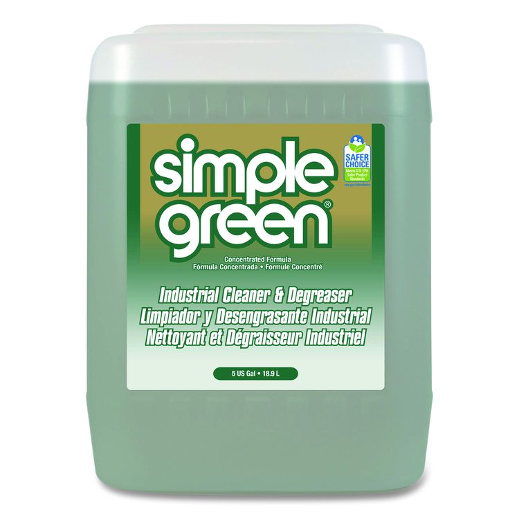 Industrial Cleaner and Degreaser, Concentrated, 5 gal, Pail