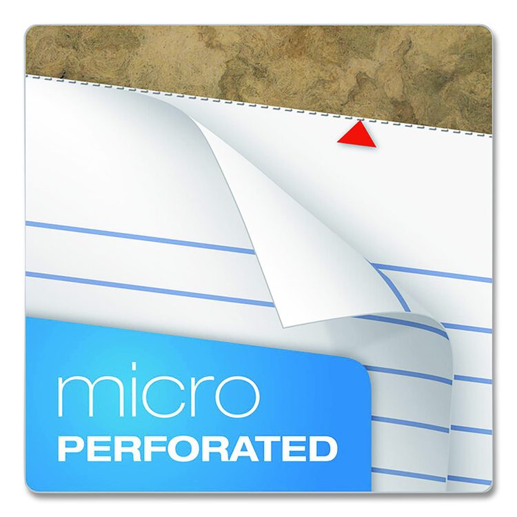 Second Nature Recycled Ruled Pads, Narrow Rule, (50) White 5 x 8 Sheets, Dozen