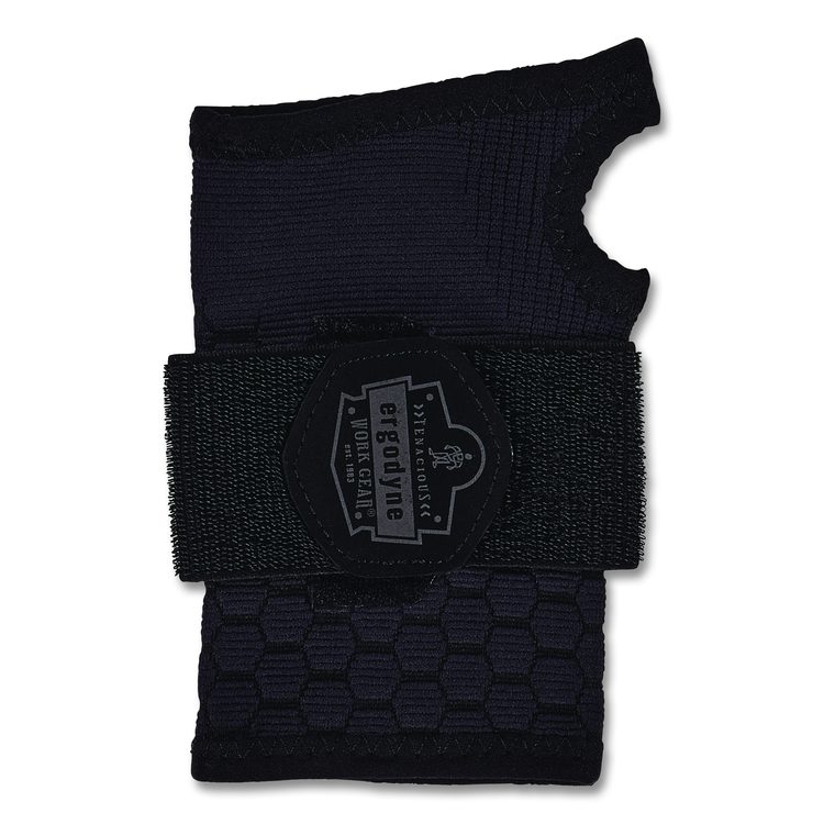 ProFlex 680 Wrist Support Sleeve with Single Strap, Small, Fits Left Hand/Right Hand, Black