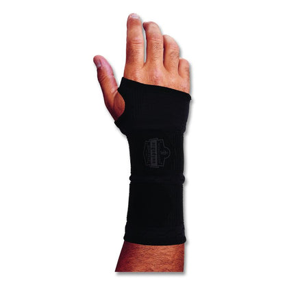 ProFlex 685 Wrist Support Sleeve with Double Strap, Large, Fits Left Hand/Right Hand, Black