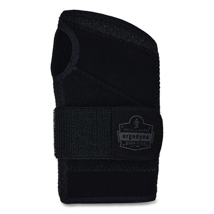 ProFlex 4005 Wrist Brace Support with Single Strap, Medium, Fits Right Hand, Black
