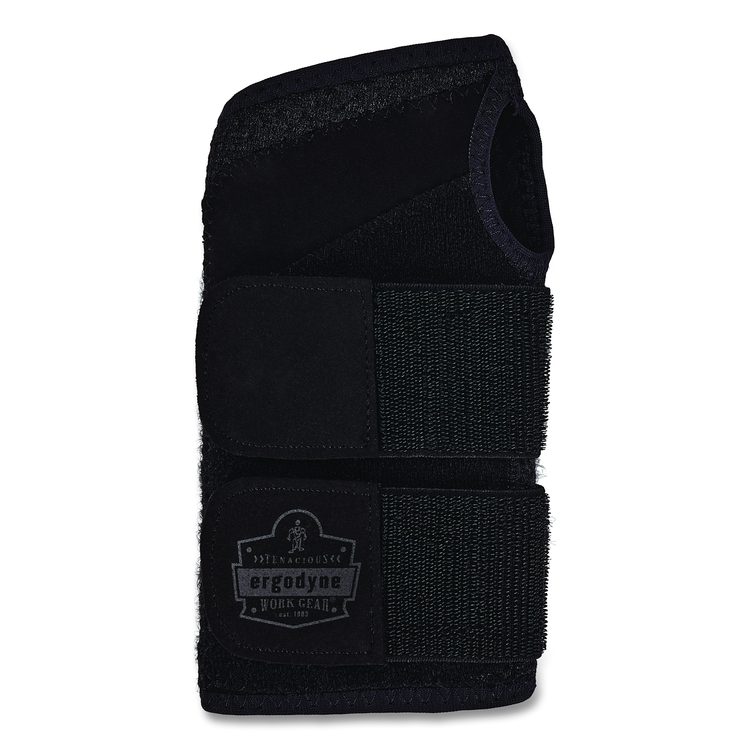 ProFlex 4015 Wrist Brace Support with Double Strap, X-Large, Fits Left Hand, Black