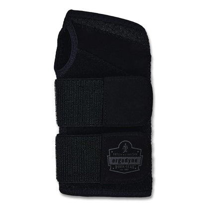ProFlex 4015 Wrist Brace Support with Double Strap, Small, Fits Right Hand, Black