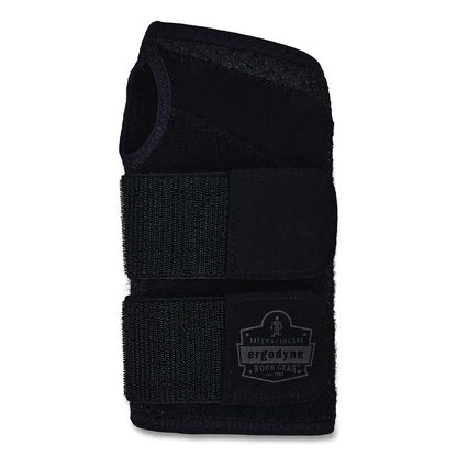 ProFlex 4015 Wrist Brace Support with Double Strap, Medium, Fits Right Hand, Black