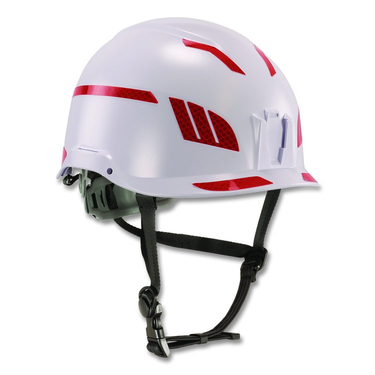 Skullerz 8961 Reflective Hard Hat and Safety Helmet Sticker Kit, 18 Assorted Stickers, Red