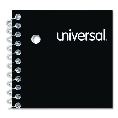 Wirebound Notebook, 3-Subject, Medium/College Rule, Black Cover, (120) 11 x 8.5 Sheets