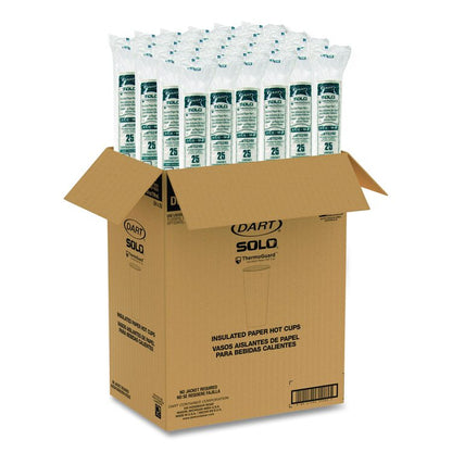 Thermoguard Insulated Paper Hot Cups, 24 oz, White Sustainable Forest Design, 600/Carton