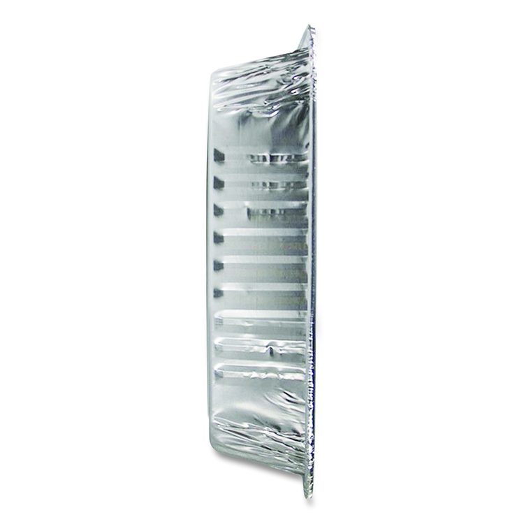 8" Square Cake Pan, 7.88 x 7.88 x 1.31, Silver, Aluminum, 500/Carton