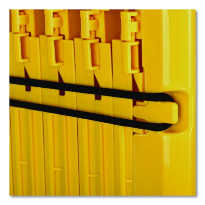 Expandable Portable Fence Barrier Safety Barricade, Plastic, 1.97 x 153.54 x 39.76, Yellow
