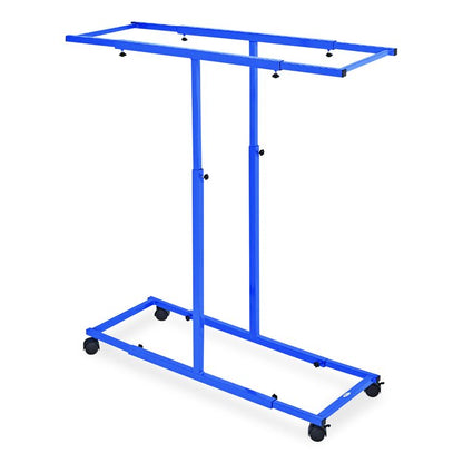 Blueprint Storage Cabinet Steel Vertical Plan Center, Assorted Document Sizes, 15" x 27" to 47.25" x 32.5" to 57", Blue