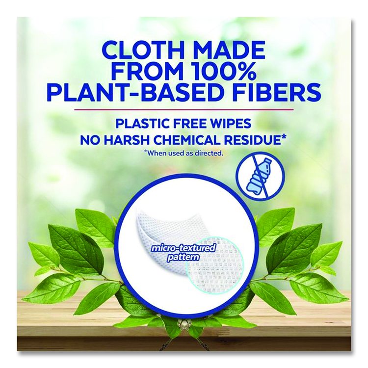 Disinfecting Wipes II Fresh Citrus, 1-Ply, 7 x 7.25, White, 70 Wipes/Canister, 6 Canisters/Carton